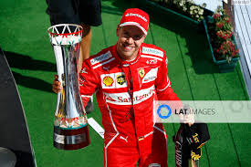 Esteban ocon is the shock winner of a chaotic hungarian grand prix as lewis hamilton fights back from last to finish second and leapfrog max verstappen in drivers' championship while bottas. Hungaroring Budapest Hungary Sunday 30 July 2017 Sebastian Vettel Ferrari 1st Position Celebrates On The Podium With His Trophy World Copyright Andrew Hone Lat Images Ref Digital Image Onz1203 Round 11
