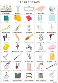 Vocabulaire La Salle De Bain Tipirate En 2020 Carte Montessori Cahier De Maternelle Apprendre Le Francais Oral