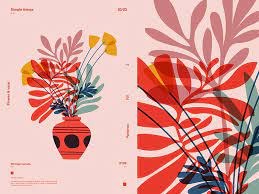 Check spelling or type a new query. Flowers Vaze Vaze Floral Flowers Grid Fragment Layout Poster Art Poster Challenge Form Poster A Day Lin Illustration Design Graphic Design Posters Illustration