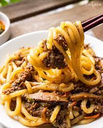Stir Fried Bulgogi Udon Noodles Recipe In 2021 Beef Recipes Bulgogi Asian Recipes
