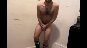 Dude Stripped and Pops Boner