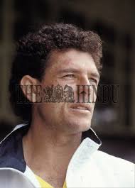 Australian cricketer Mike Whitney snapped at the Sydney Cricket Ground,  Australia, during the Cricket...