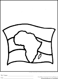 Africa Flag Coloring Page Flag Coloring Pages Coloring Pages Cool Coloring Pages