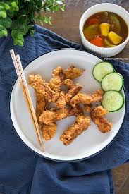 Coat with cornstarch, dip in beaten egg. Tangsuyuk Korean Sweet And Sour Pork My Korean Kitchen