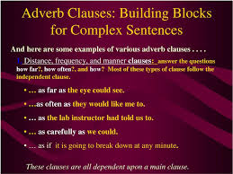 Adverbial clauses are very useful in sentences, and there are many types that express different things: Adverb Clauses Dependent Clauses That Function As Adverbs Pdf Free Download