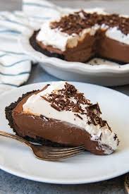 I like making chocolate cream pie with an oreo cookie pie crust. Easy Chocolate Cream Pie From Scratch House Of Nash Eats