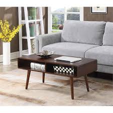 Focusing on exciting new designs in; Convenience Concepts Napa Valley Coffee Table In Espresso Wood Finish 7108082es
