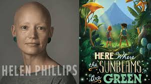 Author Helen Phillips "Zooms" with Middle School Students