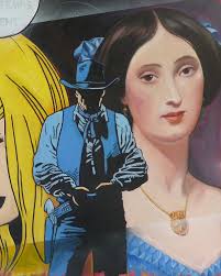 For Spark member Peter Illig, the montage of images in his paintings create  ambiguous associations and narratives, and sometimes feelings of nostalgia.  He prefers anachronisms, which act as a kind of time