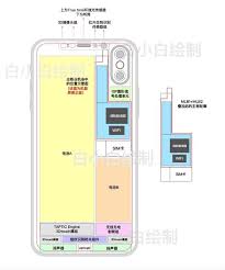 Iphone 7 board view from above: Purported Internal Schematic Of Iphone 8 Shows A11 Chip Removable Sim Appleinsider