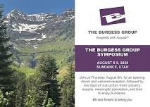 The Burgess Group Symposium