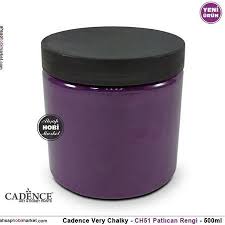 Geniş renk yelpazesi ve birbiriyle kanşabilen renk skalası mevcuttur. Cadence Very Chalky Boyalar Ahsap Hobi Market
