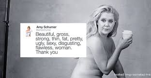 Amy schumer took it all off for annie leibovitz in the 2016 pirelli calendar, and says she was completely comfortable during the photo shoot. Pin On Funniest On Pinterest