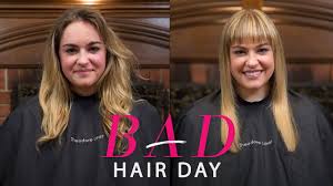 And in addition to everyday maintenance, sometimes you just really need to fix bangs on a totally bad hair day. Why Bangs May Be The Fastest And Chicest Way Out Of A Hairstyle Rut Glamour S Bad Hair Day Youtube
