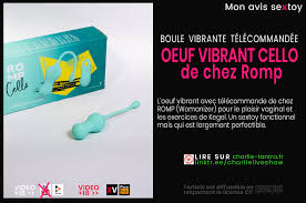 Oeuf vibrant télécommandé CELLO de Romp. Qui fait la poule ?