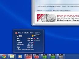 Kcast For Windows Live Prices For Gold Silver Platinum
