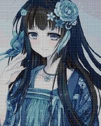 If you're new to the craft, though, you'll need to get a few basics down before you start shopping for a. Blue Rose Anime Cross Stitch Pattern In Pdf Dmc Cross Stitch Patterns Cross Stitch Counted Cross Stitch Patterns Free