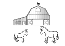 Malvorlage bauernhof 2019 prickelbilder vorlagen. Malvorlagen Vom Bauernhof Fur Kinder Zum Ausmalen