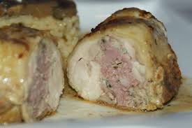 Cuisse De Poulet Farcie Sauce Aux Champignons Le Palais Des Saveurs Recettes De Cuisine Cuisses De Poulet Farcies Viande Hachee