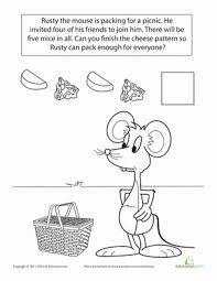 Picnic Worksheet Education Com Spring Worksheet Kindergarten Math Worksheets Worksheets