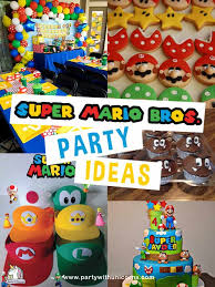 Super mario birthday cake pans & cupcakes. 20 Awesome Super Mario Party Ideas With Free Super Mario Party Printables