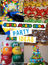 Make a mario mushroom cup cake! 20 Awesome Super Mario Party Ideas With Free Super Mario Party Printables