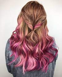 Stop color from fading, cover roots, keep texture smooth and shiny, and prevent hair loss. Customized Vivid Color Double Process 250 Magenta Hair Honey Brown Hair Color Bright Hair Colors