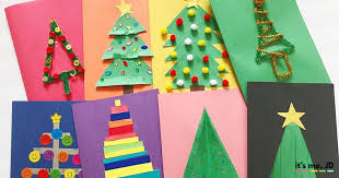 Check spelling or type a new query. 8 Diy Christmas Tree Cards That Kids Can Make