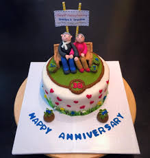 A Cake For A Happy Couple 38 Years Of Marriage Wedding Anniversary Cakes Anniversary Cake Creative Wedding Gifts