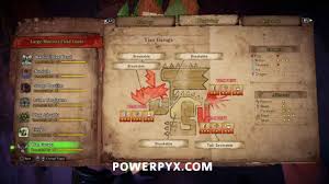 Raising the region level of the forest region to level 3 will unlock the assigned quest: Monster Hunter World Iceborne Yian Garuga