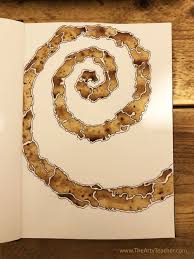 Painting With Coffee Home Learning Activity The Arty Teacher In 2020 Coffee Art Painting Art Lessons Art Worksheets