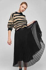 Sale Anine Bing Pleated Skirt Skirts Pleated