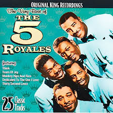 Winston Salem's OWN.. "5" Royales' " Vocalist Johnny Tanner is rightly  credited with being one of the inventors of soul music.!! Most of their big  R&B hits were recorded in 1952 and