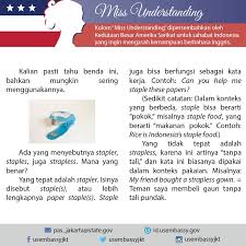 Umat islam tentunya tidak asing dengan kalimat bismillah. Usembassyjkt On Twitter Sering Menggunakan Benda Ini Dapatkah Kamu Menebak Sebutan Apa Yang Paling Tepat Dalam Bahasa Inggris Stapler Staples Atau Strapless Missunderstanding Https T Co Pmjnfr2kv0