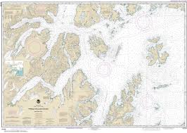 16705 prince william sound western part alaska nautical chart