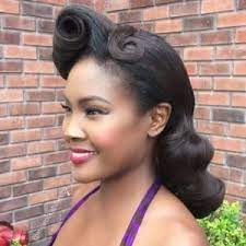 Vintage Hair 40s Hairstyles Vintage Updos Angelique Noire Hair Styles Vintage Hairstyles 1950s Hairstyles