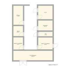 Urgences 24/7 sur appel téléphonique. Stage Clinique Veterinaire Plan 8 Pieces 52 M2 Dessine Par 888