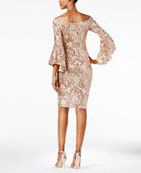 Buy candle holders at macys.com. Betsy Adam Sequined Off The Shoulder Dress Macys Com Formal Wear Dresses Lace Dress Vintage Evening Dress Fashion