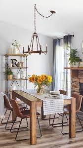 Better Homes Gardens Bryant Solid Wood Dining Table Rustic Brown Walmart Com Modern Apartment Decor Rustic Dining Room Chairs Diy Dining