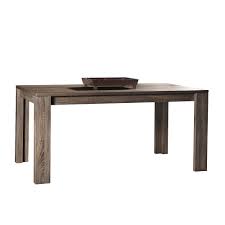 Greyburn pecan brown finish rectangular dining table for 6 with tapered square legs (68.9 in. Douglas Rectangular Dining Room Table With Modern Design 160x90