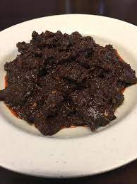 Sos kırmızı biber olabilir, gevrek yeşil biber kullanmak çok lezzetli. Resipi Daging Dendeng Sedap Mudah Untuk Sukatan 1 Kg Daging