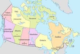 Les Provinces Et Territoires Du Canada