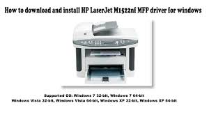 Get more pages, execution, and protection1 from a remote hp controlled by jetintelligence toner cartridges. How To Download And Install Hp Laserjet M1522nf Mfp Driver Windows 7 Vista Xp Youtube