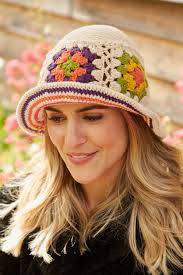 Sombrero de verano de algodón para mujer