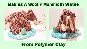 This page describes the woolly mammoth (mammuthus primigenius). Making A Woolly Mammoth Statue From Polymer Clay Stream Vod Youtube