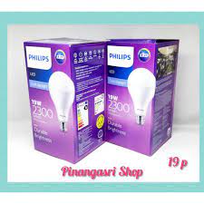 Promo gratis 1 (satu) lampu berlaku untuk setiap pembelian 2 (dua) buah produk dengan tipe dan watt yang sama. Promo Lampu Led Philips 19 Watt 19w Philip Putih 19 W Bulb Led 19watt Shopee Indonesia