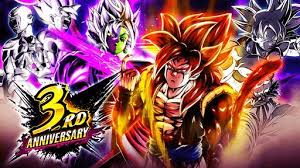 We've prepared a ton of events for you to enjoy during our 3rd anniversary! Super Sayian 4 Gogeta In Dragon Ball Legends Reaction News Break
