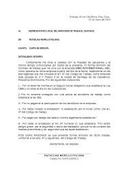 We did not find results for: Carta De Dimision En Relamacion De Prestaciones Laborales Docsity