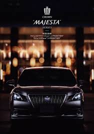 toyota crown majesta series j frontier four j frontier 2016 japan toyota crown toyota car brochure
