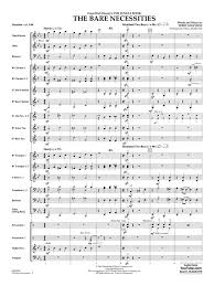We give you 1 pages music notes partial preview, in order to continue read the entire the bare necessities sheet music you need to signup, download music sheet notes in pdf format also available for offline reading. The Bare Necessities Band Music Shop